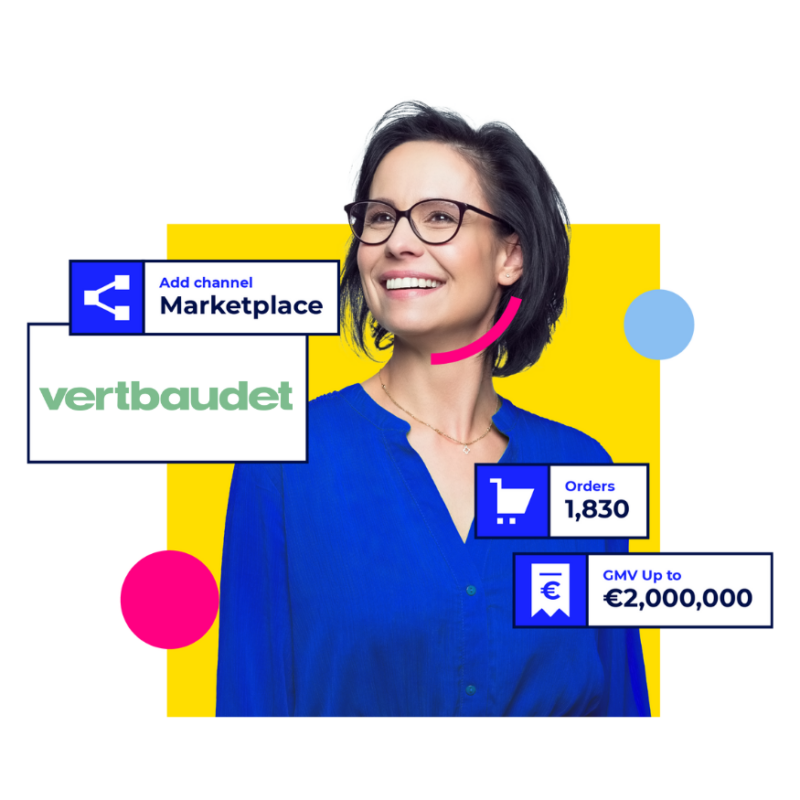 Vertbaudet marketplace illustration